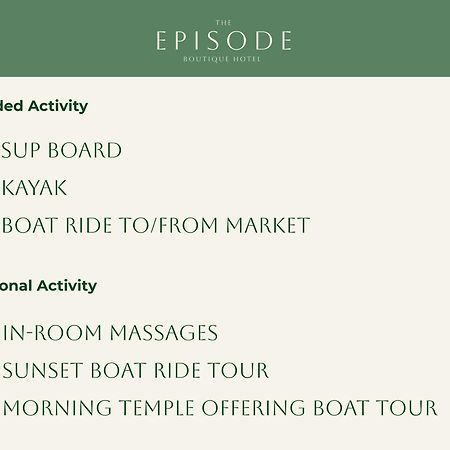 The Episode Boutique Hotel Surat Thani Bagian luar foto